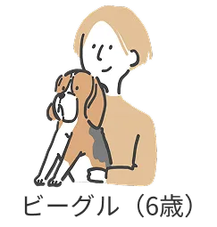 ビーグル（6歳）
