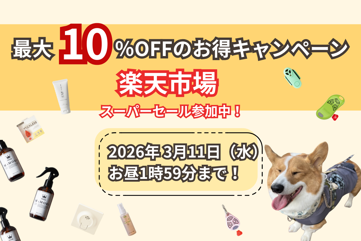 楽天スーパーSALE開催！スネイル給水器10％OFF＆人気ペットケア商品ポイント10倍
